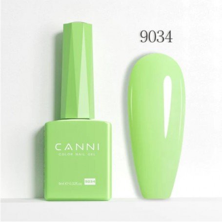 9034 9ml CANNI Гель-лак для ногтей Light Green