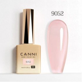 9052 9ml CANNI Гель-лак для ногтей PINK TRANSPARENT