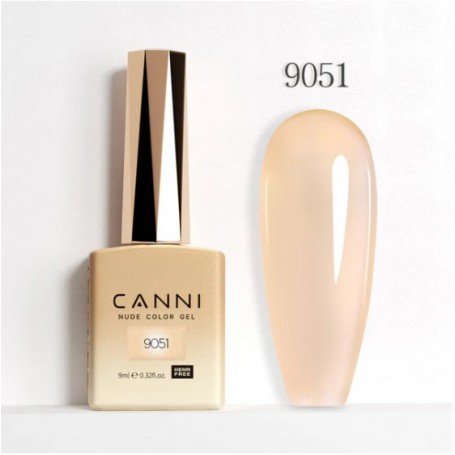 9051 9ml CANNI gel nail polish PINK TRANSPARENT