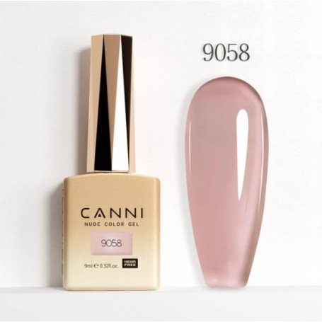9058 9ml CANNI gel nail polish TRANSPARENT