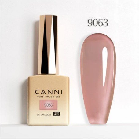 9063 9ml CANNI gel nail polish TRANSPARENT