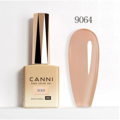 9064 9ml CANNI gel nail polish TRANSPARENT