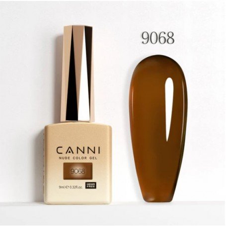 9068 9ml CANNI gelinis nagų lakas TRANSPARENT