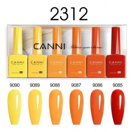 9ml CANNI 6 krāsu komplekts 2312