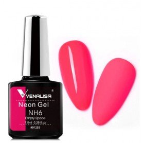 NH6 Empty Space 7.5ml VENALISA NEON gelinis nagų lakas