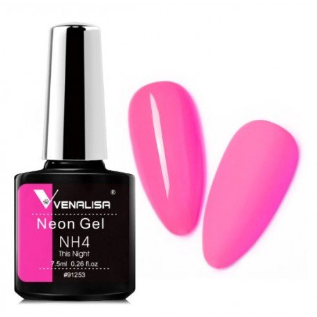 NH4 This Night 7.5ml VENALISA NEON gelinis nagų lakas