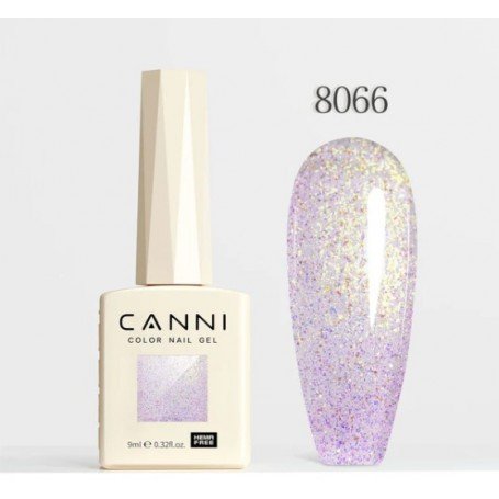CANNI Pärlilaadse efektiga geellakk 8066