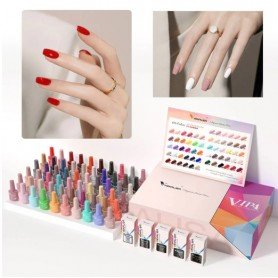 VIP4 Gel Polish Kit 60 Colors Longer delivery time up to 10 business days