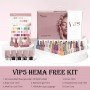 VIP5 Gel Polish Kit 60 Colors Longer delivery time up to 10 business days
