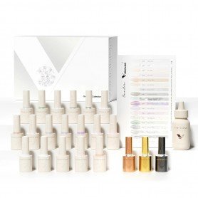 V4 Gel Polish Set – 22 pcs with Colour Card Set Longer delivery time up to 10 business days