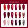 V6 Gel Polish Set – 22 pcs with Colour Card Set Longer delivery time up to 10 business days