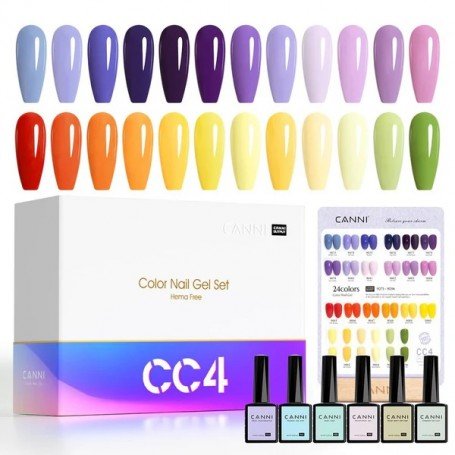 CC4 – 30 Gel Polish Bottles Set – Longer delivery time up to 10 business days