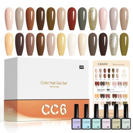 CC6 – 30 Gel Polish Bottles Set – Longer delivery time up to 10 business days