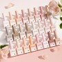 CC7 – 30 Gel Polish Bottles Set – Translucent Colours Longer delivery time up to 10 business days