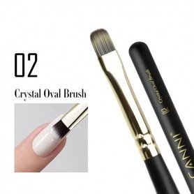 02 Crystal Oval Brush