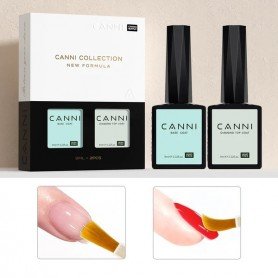 CANNI 9ml Base and Top Coat 2pcs Set TPO FREE and HEMA FREE. Ilgesnis pristatymo laikas. 10 darbo dienų