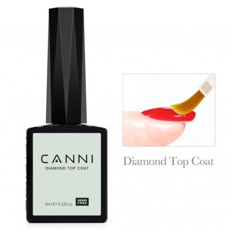 Diamond Top Coat 9ml TPO FREE and HEMA FREE. Ilgesnis pristatymo laikas. 10 darbo dienų