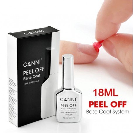 18ML Peel Off Base Coat TPO FREE and HEMA FREE. Longer delivery time up to 10 business days