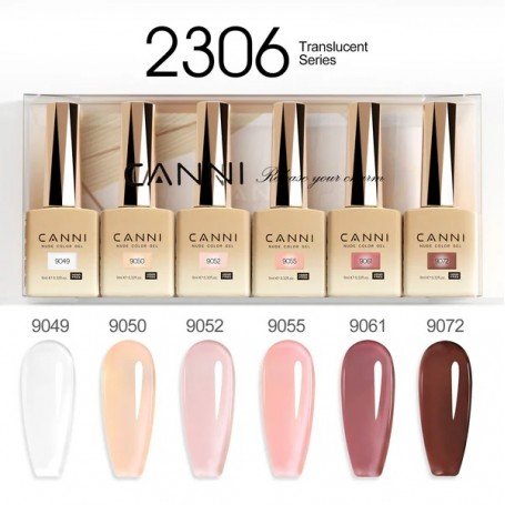 9ML Nail Gel 6 Colors Set 2306. Ilgesnis pristatymo laikas