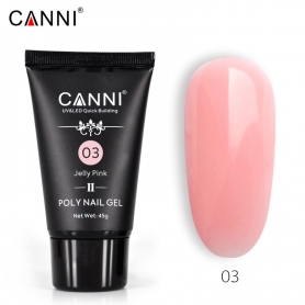 #03 Jelly Pink CANNI POLY NAIL GEL II