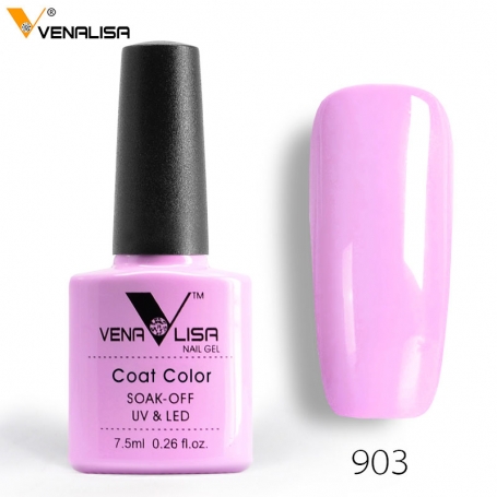 903 7.5ml Purple Pink Venalisa gelinis nagų lakas