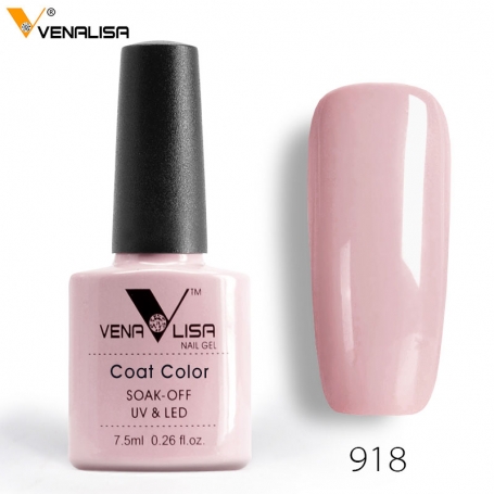 918 7.5ml Elegant Pink Venalisa gelinis nagų lakas