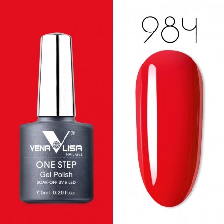7.5ml VENALISA ONE STEP CLASSIC RED gelinis lakas 984