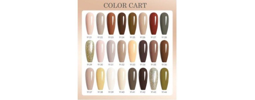 CANNI 9ml Gel nail polishes without TPO