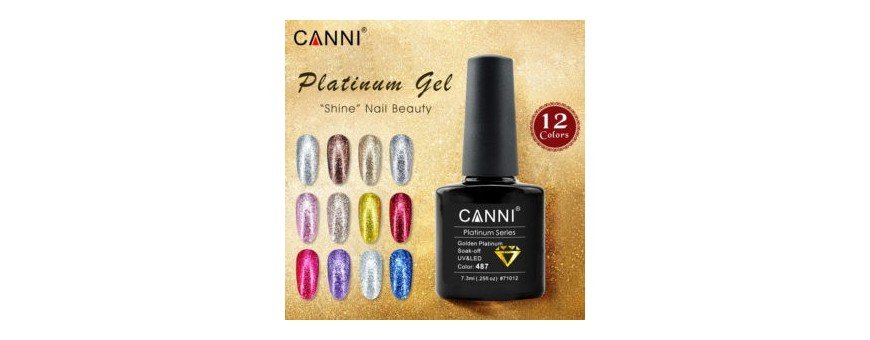 Canni 7.3ml platinum гель лак