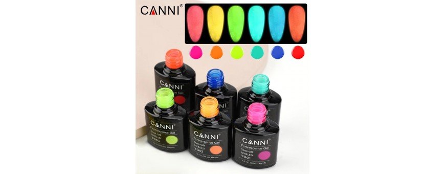 CANNI 7.3ml Светящийся в темноте гель-лак